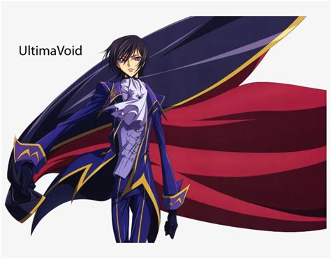 Lelouch (code Geass) - Code Geass Lelouch Zero Cosplay Costume Transparent PNG - 799x564 - Free ...