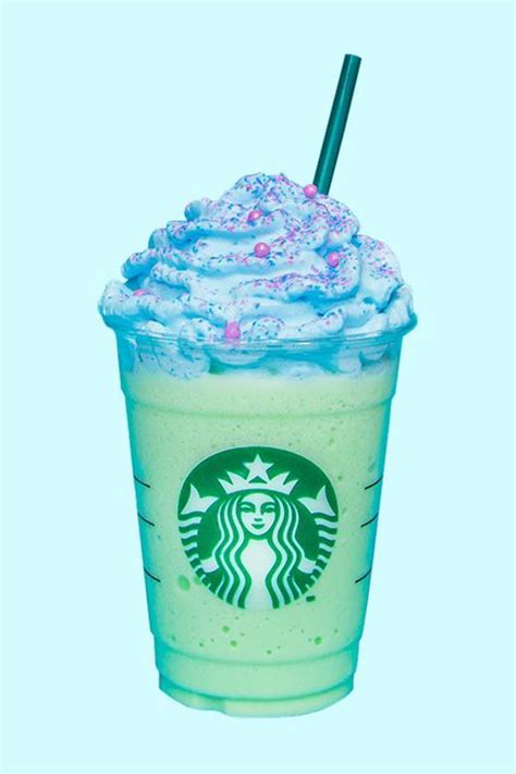 OMG, Starbucks Is Officially Releasing a Mermaid Frappuccino | Starbucks drinks recipes ...