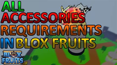 Accessories Blox Fruits