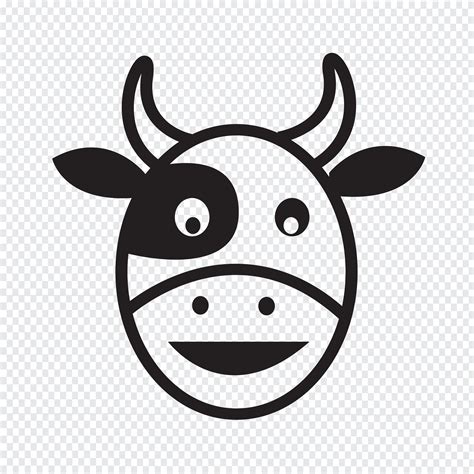 Cow head icon 639138 Vector Art at Vecteezy