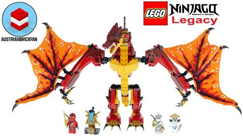 LEGO Ninjago 71753 Fire Dragon Attack - LEGO Speed Build Review - YouTube