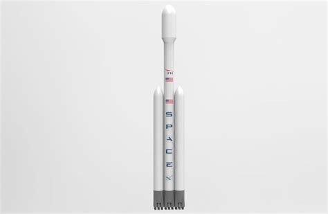 Falcon 9 Rocket - download free 3D model by wasittawassaf - Cad Crowd