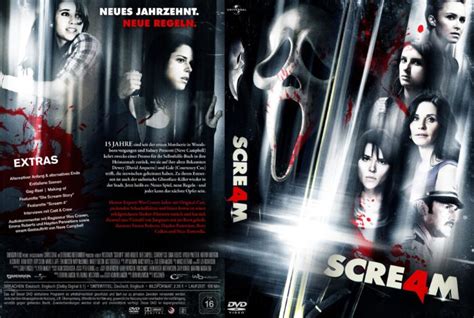 Scream 4 (2011) R2 DE DVD Cover - DVDcover.Com