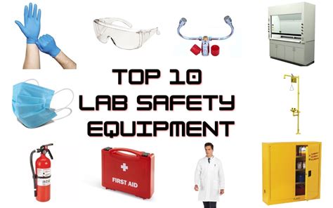 Science Lab Safety Equipment Clipart Chemistry Lab Safety Signs ...