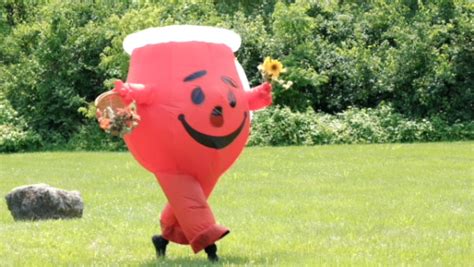 Inflatable Kool-Aid Man Costume: An adult-sized Kool-Aid outfit!