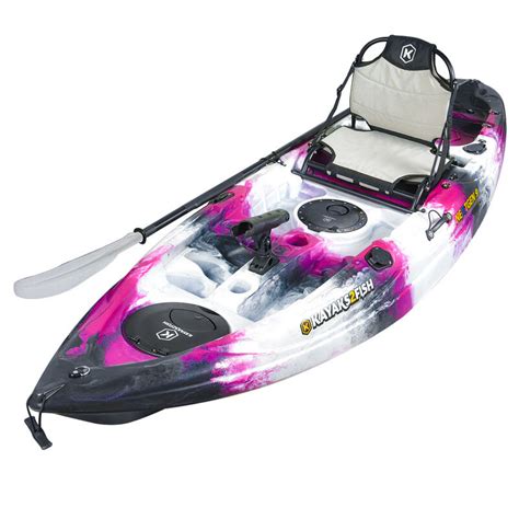 NEXTGEN 9 Fishing Kayak Package - Pink Camo - Kayaks2Fish