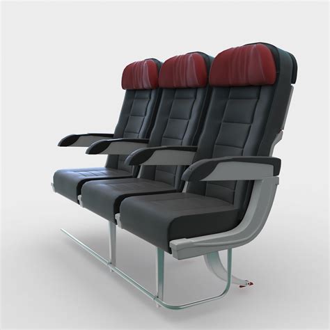 Airplane Seats seats 3D model | CGTrader