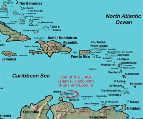 Curacao Maps - Find That Island In The Caribbean | Caribbean, Curacao ...