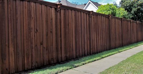 Fence Stain Gallery | Popular Stain Colors in Plano | Stain DFence