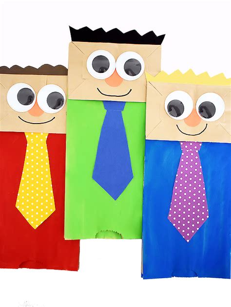 How To Make A Paper Bag Puppet