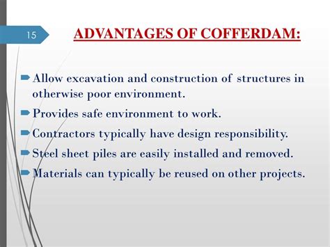 PPT - Cofferdam PowerPoint Presentation, free download - ID:1540104