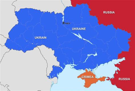 Ukraine, Crimea and Russia how close are they?