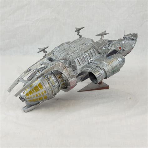 Hand Built And Painted Model Of The Serenity A Firefly Class Spaceship From The Cult TV Series ...