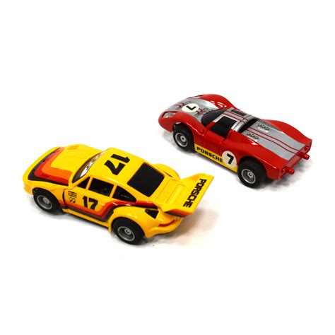 Vintage TYCO SLOT CARS Lot of 2 HO PORSCHE RACE CARS 935 #17 & 908 Lon – Get A Grip & More