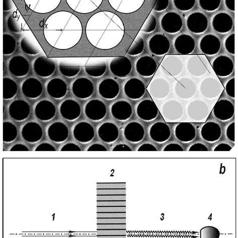 a) Microchannel plates and internal structure of it's microchannels:... | Download Scientific ...