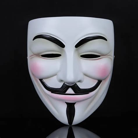 Aliexpress.com : Buy Halloween Mask V for Vendetta Extremely Funny Jokes Realistic Silicone ...