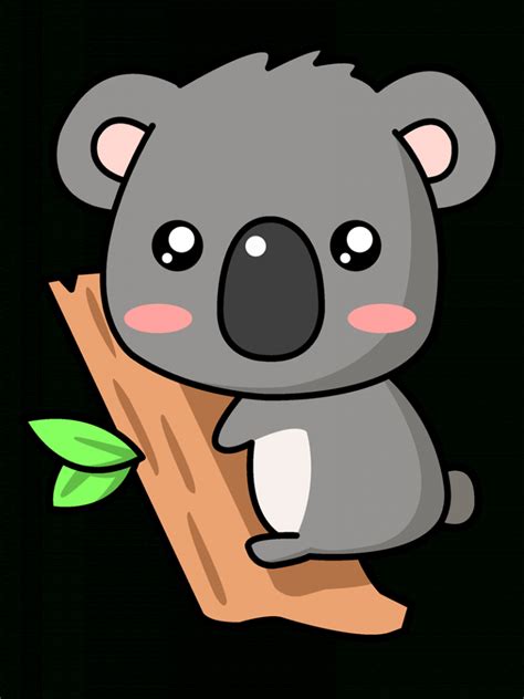 Cute Koala Bear Drawing at GetDrawings | Free download