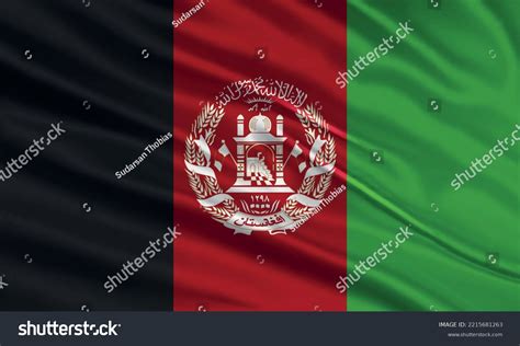 Afghanistan Flag Design Waving Afghanistan Flag Stock Vector (Royalty Free) 2215681263 ...