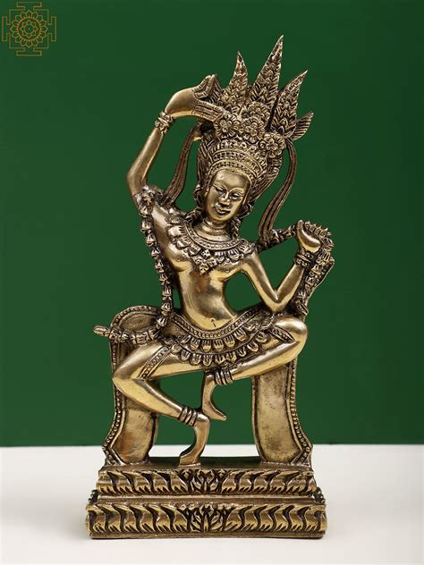 Dancing Apsara Statue, Khmer Style Bronze Apsara, Cambodian Apsara – | ubicaciondepersonas.cdmx ...