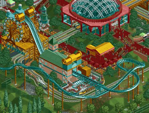 I made a dive coaster! Can you tell which ride I used for inspiration? : r/rct