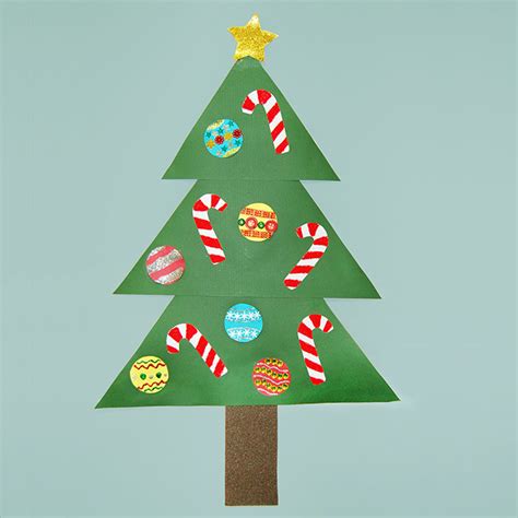 How To Make Christmas Tree With Craft Paper at Norma Andrews blog