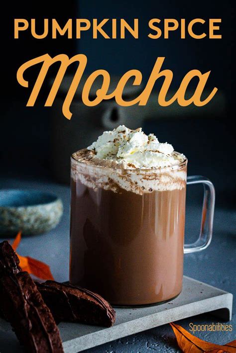 Pumpkin Spice Mocha with cinnamon Vermont Maple Syrup | Recipe | Pumpkin spice mocha, Hot drinks ...