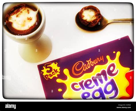 Cadbury creme egg hi-res stock photography and images - Alamy