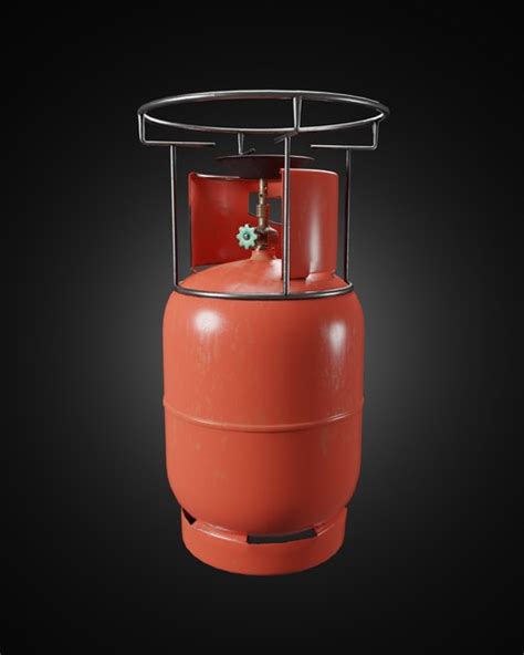 3D modelling lpg gas tank - TurboSquid 1639014