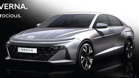 2023 Hyundai Verna exterior design officially unveiled - Overdrive