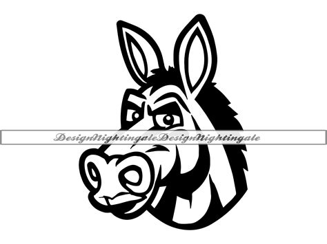 Mule Mascot SVG Mule Face SVG Mule Svg Mule Clipart Mule - Etsy Sweden