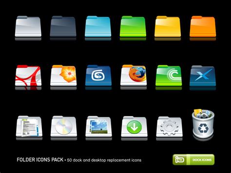 Folder Icons Pack by deleket on DeviantArt