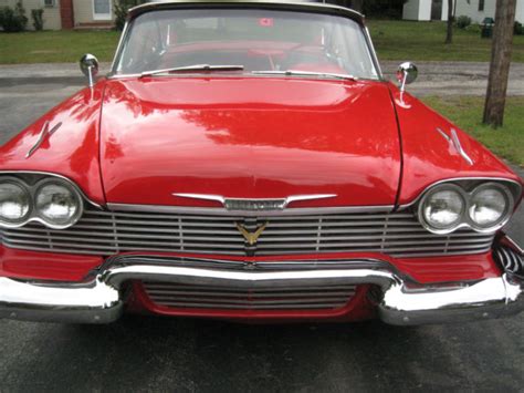 1958 Plymouth Fury "Christine" for sale: photos, technical ...