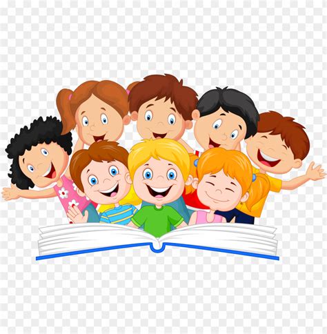 book vector children's - kids reading clipart PNG image with transparent background | TOPpng