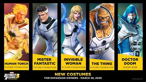 Marvel Ultimate Alliance 3 reveals more costumes for Expansion Pass owners