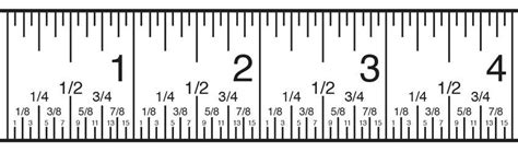 Picture Of A Ruler With Fractions