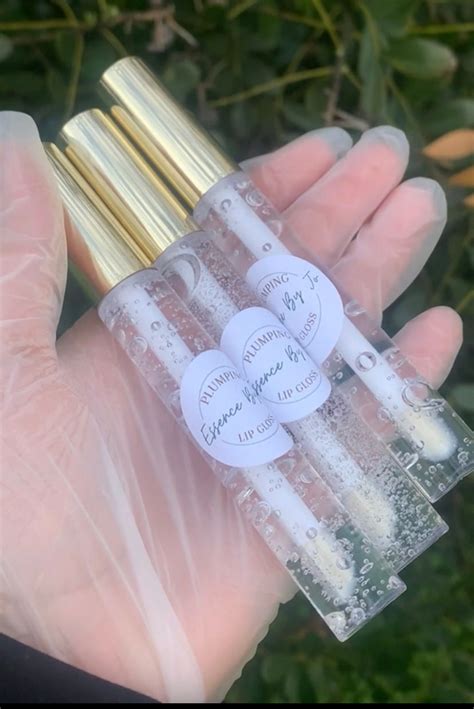 Clear lip plumping Gloss | Etsy