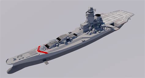 H-60 Super Battleship 1980 Retrofit by TheoComm | Battleship, Navy ...