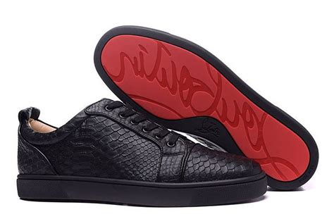 Louis Vuitton Red Bottoms Mens Low Top Sneakers | semashow.com