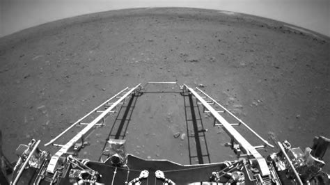 China’s first Mars rover has landed and is sending its first pictures