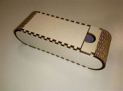 Laser Cut Portable Glasses Case 4mm Plywood SVG File Free Download ...