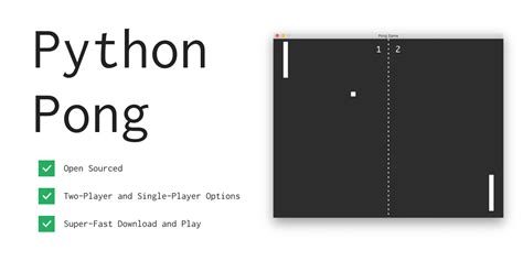 GitHub - gaberomualdo/python-pong-game: The classic pong game written in Python Tkinter.