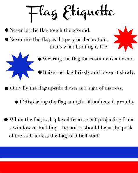 Your Southern Peach: Flag Etiquette