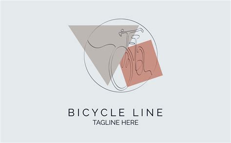 Bicycle Line Style Vector Design Graphic by lordottori · Creative Fabrica