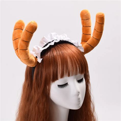 Aliexpress.com : Buy Anime Headband Girls Cute Dragon Horn Hairband ...