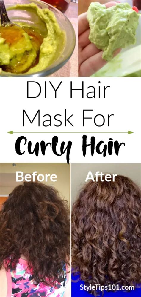 The Ultimate Hair Mask For Curly Hair - Baby World | Curly hair diy ...