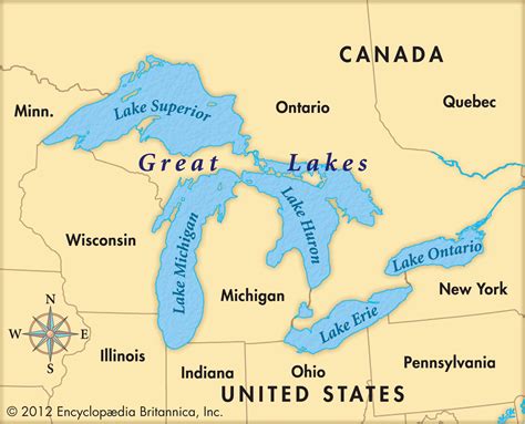 Printable Lake Maps – Printable Map of The United States