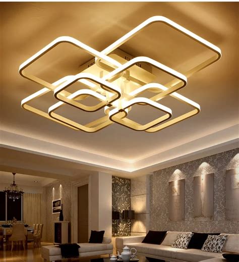 Modern Cool Ceiling Lights / Rectangular Modern LED Ceiling Light - Blocks | Modern.Place : Now ...