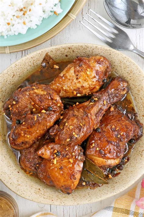 Filipino Chicken Adobo Adobong Manok Recipe How To