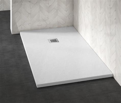 Shower Tray Resin Stone White Finish 1200x800mm – The Bath Plus