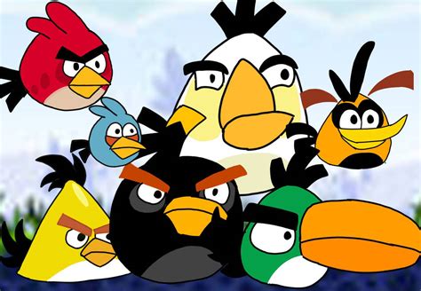 Angry birds characters classic style by Theredsus on DeviantArt